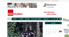 Desktop Screenshot of koelnerleben-magazin.info